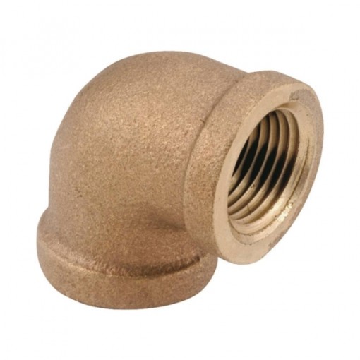 Anderson Metals 738100-08 Pipe Elbow, 1/2 in, FIP