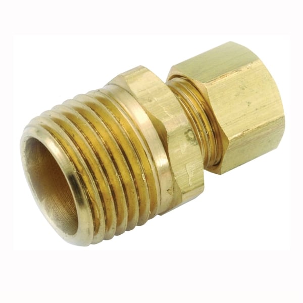 Anderson Metals 750068-0504 Connector, 5/16 in Compression, 1/4 in MPT ...