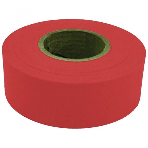 CH Hanson 17021 Flagging Tape, Polyethylene, Red, 12 Pack