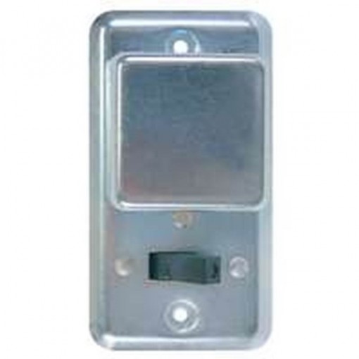 Bussman BP/SSU Box Cover Unit, 15 A, 2-1/4 in Handy Box, 1/2-hp, Receptacle Fuse Holder Single, 125 VAC, Gray