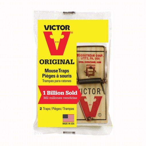 Victor M150 Reusable Mouse Trap, Wood
