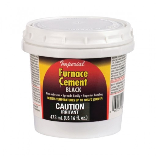 Imperial KK0295-A Furnace Cement, 16 oz Tub