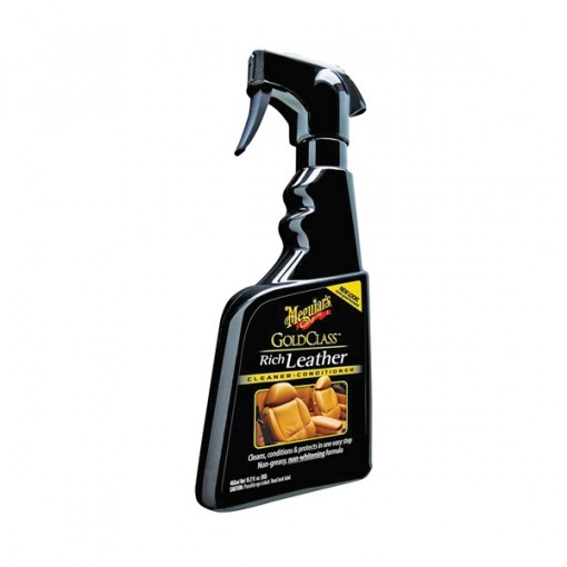 Meguiar's Gold Class G10916 Rich Leather Spray, 15.2 oz Bottle