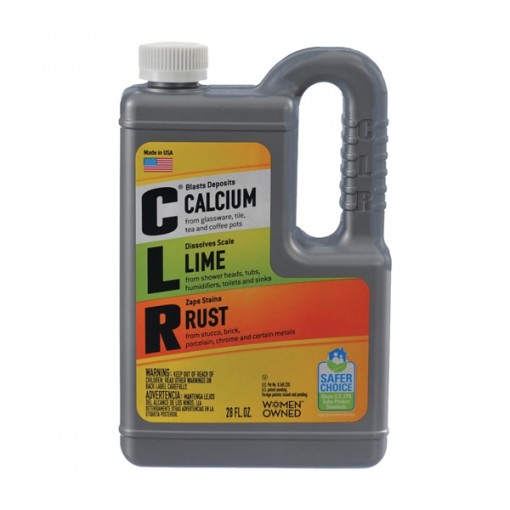 CLR CL-12 Calcium, Lime and Rust Remover, 28 oz Bottle