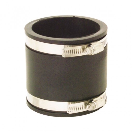 FERNCO P1056-33 Pipe Coupling, 3 in, 3.981 in L, Black