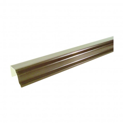 GENOVA AB100 Gutter, 10 ft L, 5 in W, Vinyl