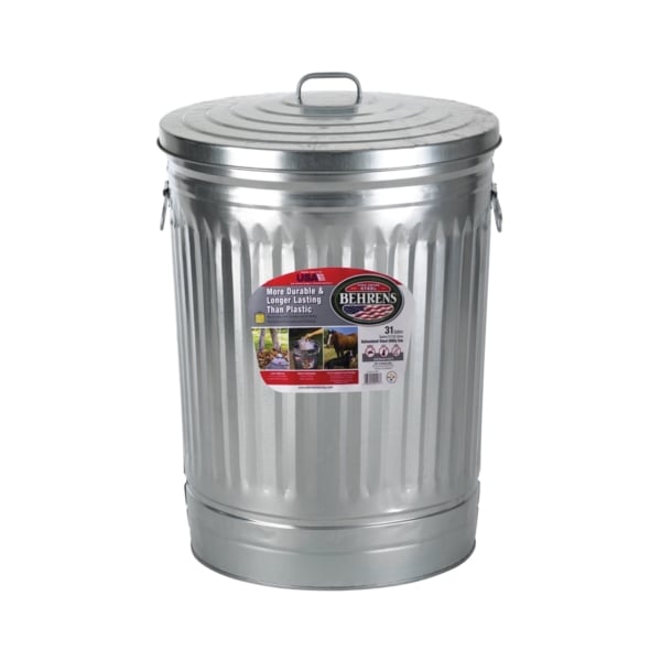 34 Gal. Extra Large Dual Recycling Trash Can RC-MTR-34 COMBO HCPR