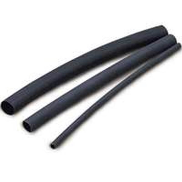 GB HST-AST Heat-Shrink Tubing Assortment, 4 in L, Polyolefin, Black ...