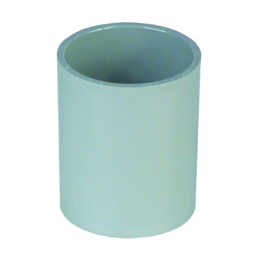 Carlon E940HR-CTN Conduit Coupling, 1-1/2 in, Socket, 1.755 in ID x 2.23 in OD Dia, Gray