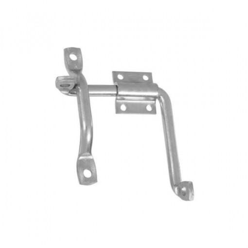 National Hardware N156-042 Door/Gate Latch, 5.83 in L, Steel, Zinc