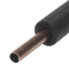 Frost King S10XB/6 Tubular Pipe Insulation, 6 ft L, 1/2, 1/4 in Pipe, Polyethylene, Brown