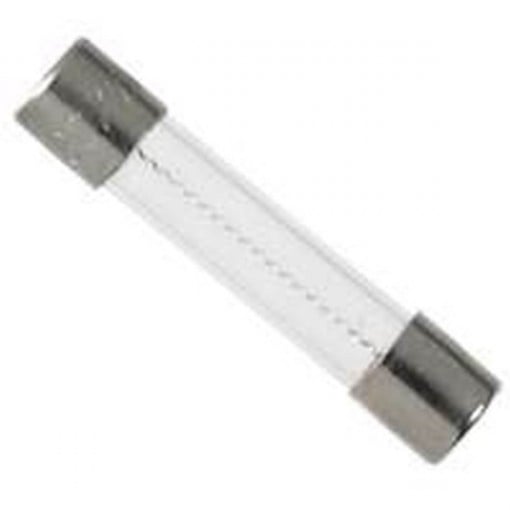 Bussman BP/AGC-5-RP Fast-Acting Fuse, 5 A, 250 V, 10 kA at 125 VAC, 200 A at 250 VAC IR, G