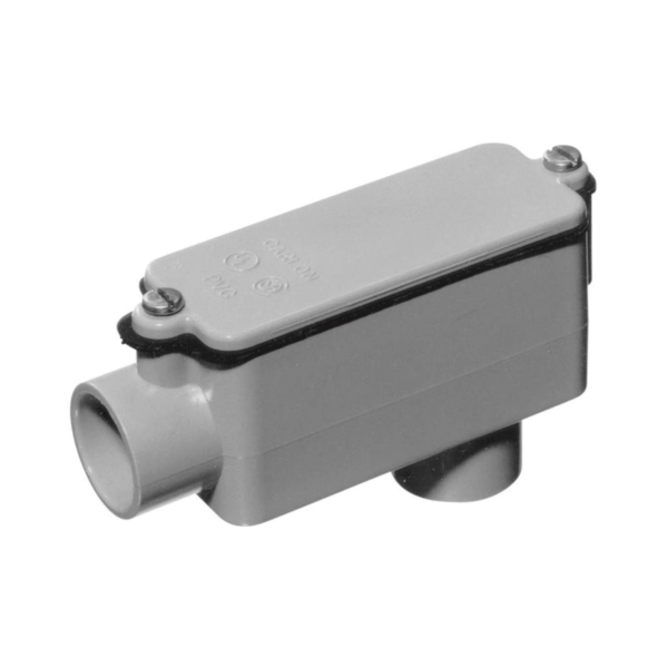 Carlon E986E-CTN Conduit Body, Gray - Wilco Farm Stores