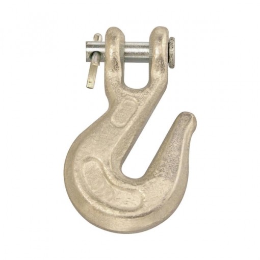 Campbell T9501524 Clevis Grab Hook, 3900 lb Working Load Limit, 5/16 in, Steel, Zinc