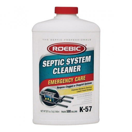 ROEBIC K-57 Septic System Cleaner, 1 qt