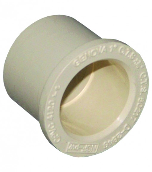 GENOVA 500 Series 51577 PVC to CPVC Adapter Coupler, 3/4 in Slip, 3/4