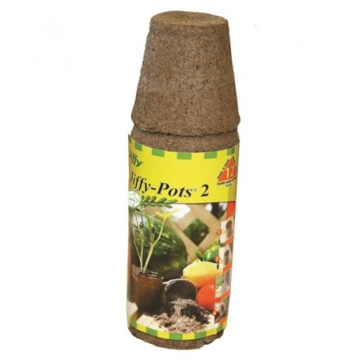 Jiffy 5211 Peat Pot, Sphagnum Peat Moss/Wood Fiber