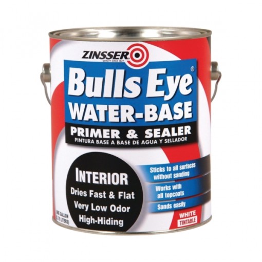 ZINSSER 2241 Interior Primer and Sealer, White, Flat, 1 gal Can