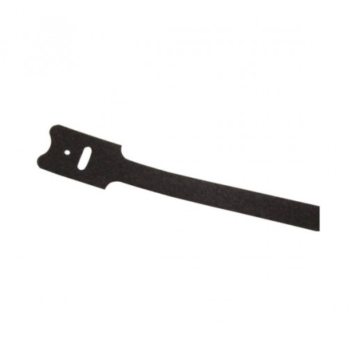 GB 45-V8BKV Hook-and-Loop, Reusable Cable Tie, Nylon, Black