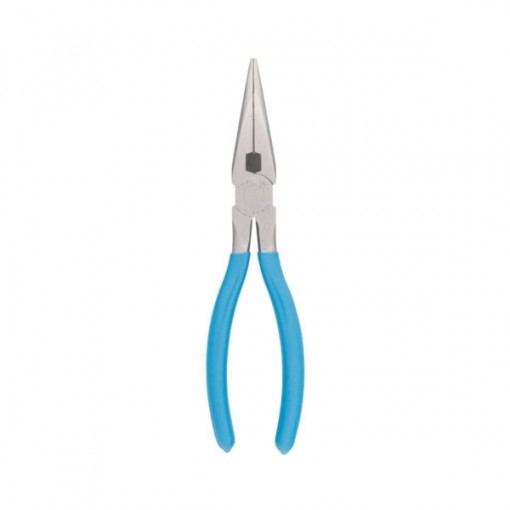 CHANNELLOCK 317 Nose Plier, HCS Jaw, 8 in OAL, Blue Handle