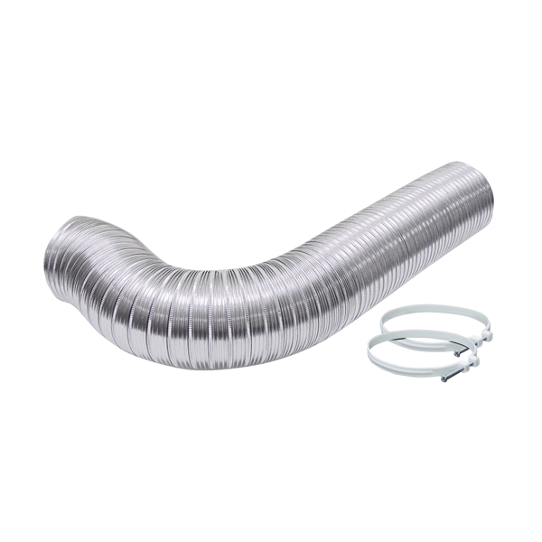 Lambro 3121 Aluminum Flexible Duct, 4 x 8