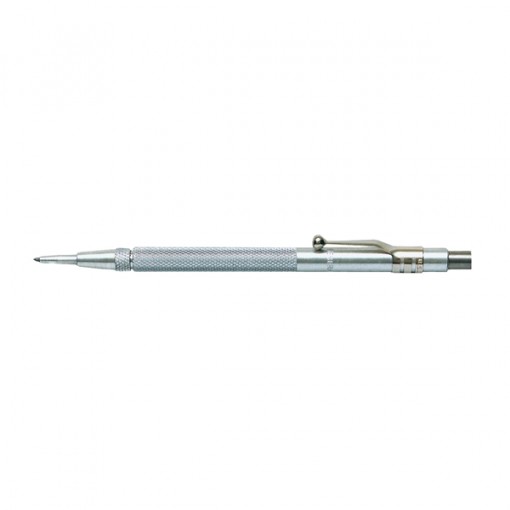 GENERAL 88CM Scriber/Etching Pen with Magnet, Straight Tip, Tungsten Carbide Tip, Knurled Handle, 5-7/16 in OAL