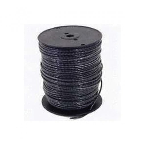 Southwire 10BK-STRX500 Stranded Building Wire, 10 AWG, 500 ft L, Black Nylon Sheath