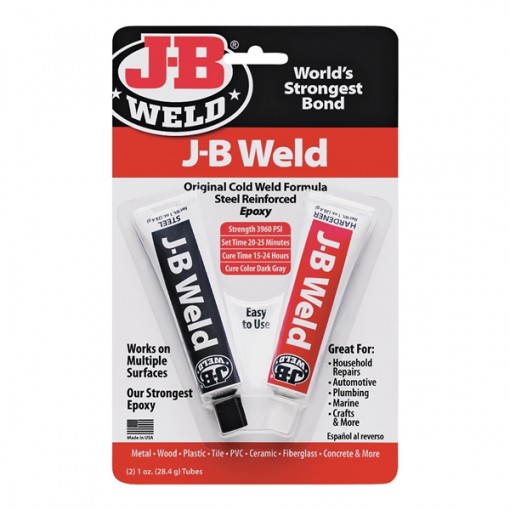 J-B Weld Original Cold Weld Steel Reinforced Epoxy