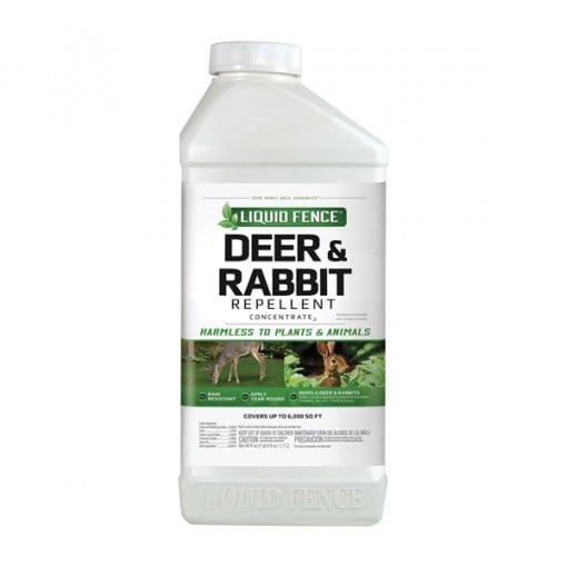 LIQUID FENCE 71136-1 Concentrate Deer and Rabbit Repellent, 5000 sq-ft ...