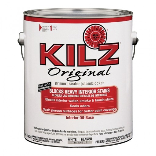 Kilz 10001 Primer, White, 1 gal Can