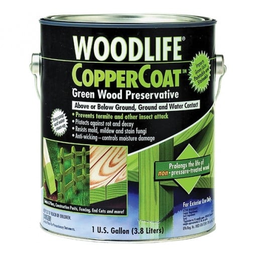 WOLMAN WoodLife CopperCoat 1901A Wood Preservative, Green, 1 gal Can