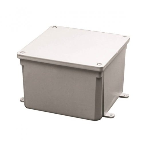 Carlon E987RR Molded Junction Box, Surface Mounting, Polycarbonate ...