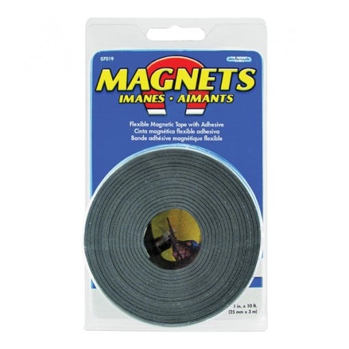 Magnet Source 07019 Magnetic Tape, 10 ft L, 1 in W