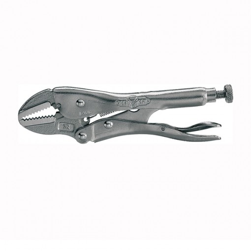 IRWIN VISE-GRIP Original 302L3 Locking Plier, 1-5/16 in Jaw Opening, Straight Jaw, Nickel Jaw, Plain-Grip Handle