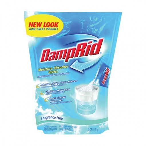 DampRid FG30K Moisture Absorber Refill, 42 oz Pouch