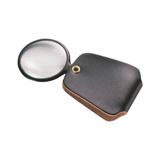 GENERAL 532 Pocket Reading Magnifier, 1 in Mirror, 4 in L Focal