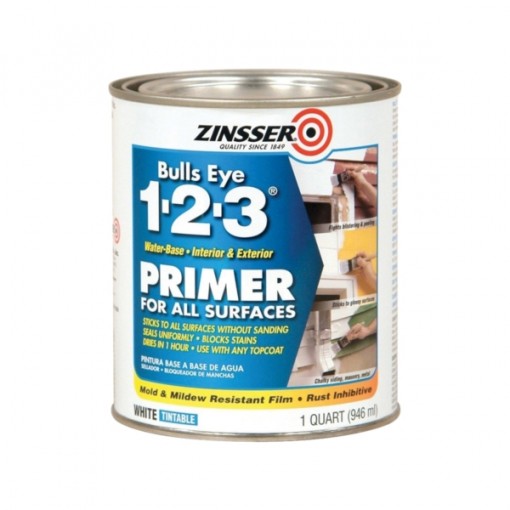 ZINSSER 02004 Primer, White, 1 qt