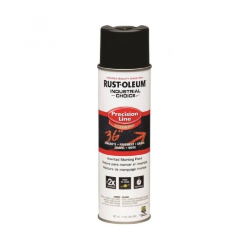 RUST-OLEUM INDUSTRIAL CHOICE 1675838 Marking Paint, Gloss, Black, 20 oz Aerosol Can