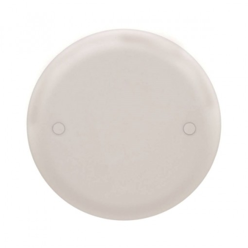 Carlon CPC4WH Ceiling Box Cover, Round, Lexan