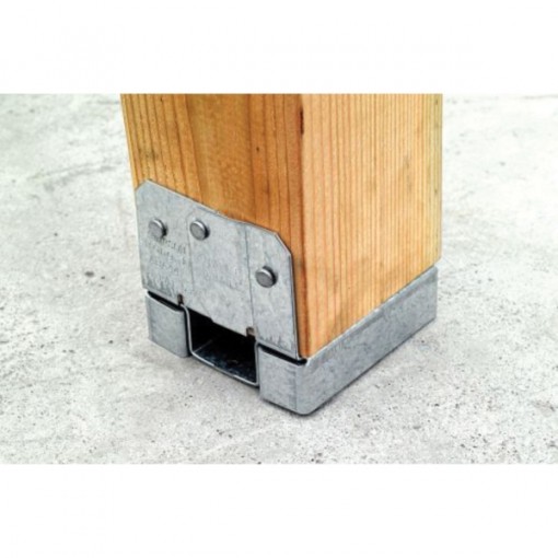 Simpson Strong-Tie AB Series ABA44Z Post Base, 725 lb Nails Uplift/5660 lb Down DF/SP Weight Capacity, 3-3/8 in L