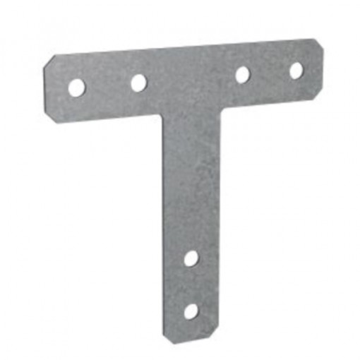 Simpson Strong-Tie 128T T-Strap Tie, 12 in L, 2 in W, Galvanized Steel