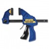 IRWIN QUICK-GRIP SL300 Series 518QCN Bar Clamp/Spreader, 300 lb Weight Capacity, 18 in Max Opening, 3-1/4 in D Throat