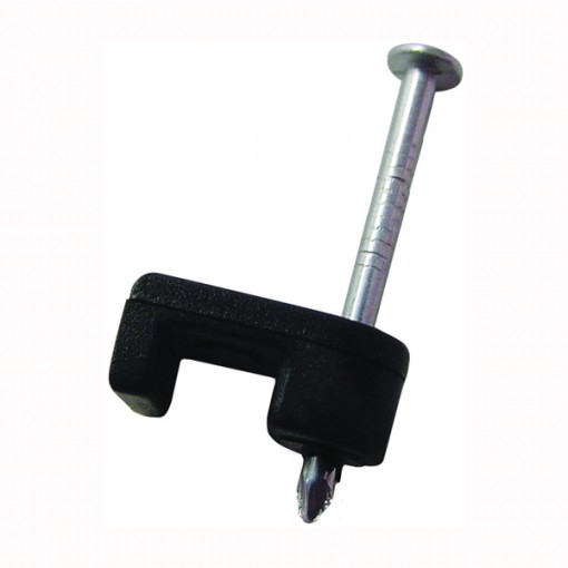 GB PSB1600T Low Voltage Cable Staple, 7/8 in L Leg, Polyethylene, Pack