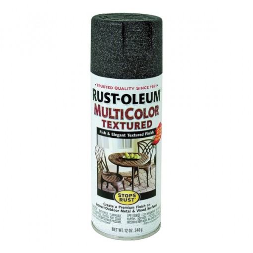 RUST-OLEUM STOPS RUST 223525 Textured Spray Aged Iron, 12 oz Aerosol Can