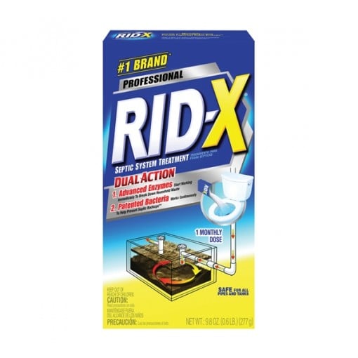 RID-X 1920094143 Septic Tank Cleaner, 9.8 oz Box