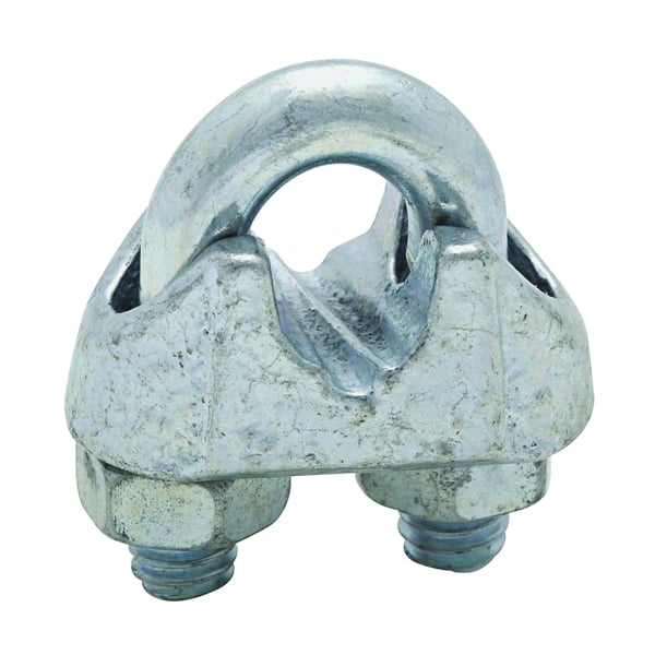 Campbell T7670449 Wire Rope Clip, 5/16 in Opening, Malleable Iron ...