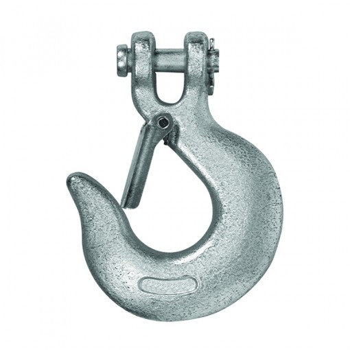 Campbell T9700524 Clevis Slip Hook with Latch, 3900 lb Working Load Limit, 5/16 in, Steel, Zinc