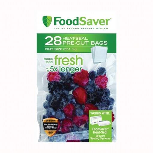 FoodSaver FSFSBF0116-NP Vacuum Sealer Bag, 28 pt Capacity