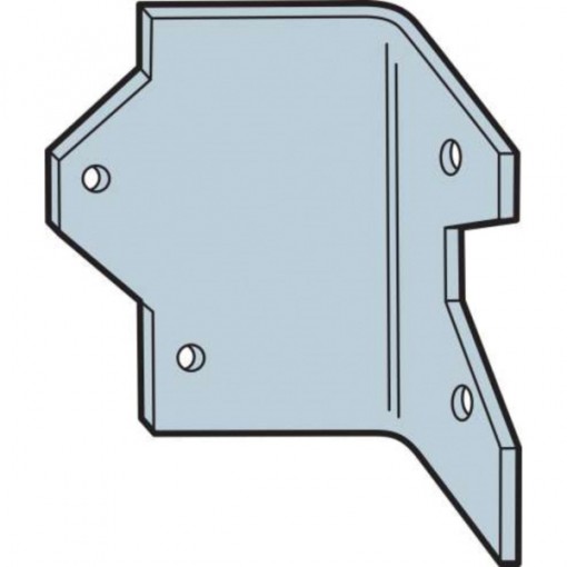 Simpson Strong-Tie L30 Reinforcing Angle, 16 ga, Steel, Galvanized