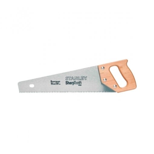 STANLEY 15-334 Hand Saw, 8 TPI, Extra Wide Handle